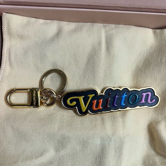 Louis Vuitton New Wave keychain bag charm limited edition - Picture 1 of 6